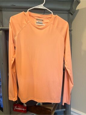 Columbia Long Sleeve Performance Tee - Peach